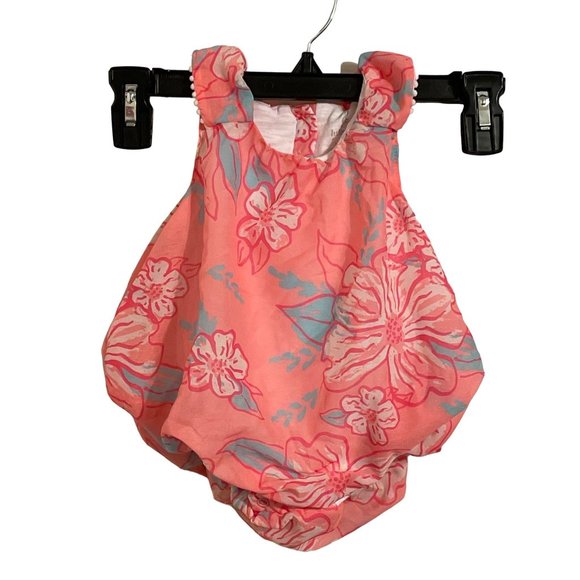 Girl Lullaby Lane Newborn Romper Pink Size 3-6 Months Baby - Picture 1 of 5